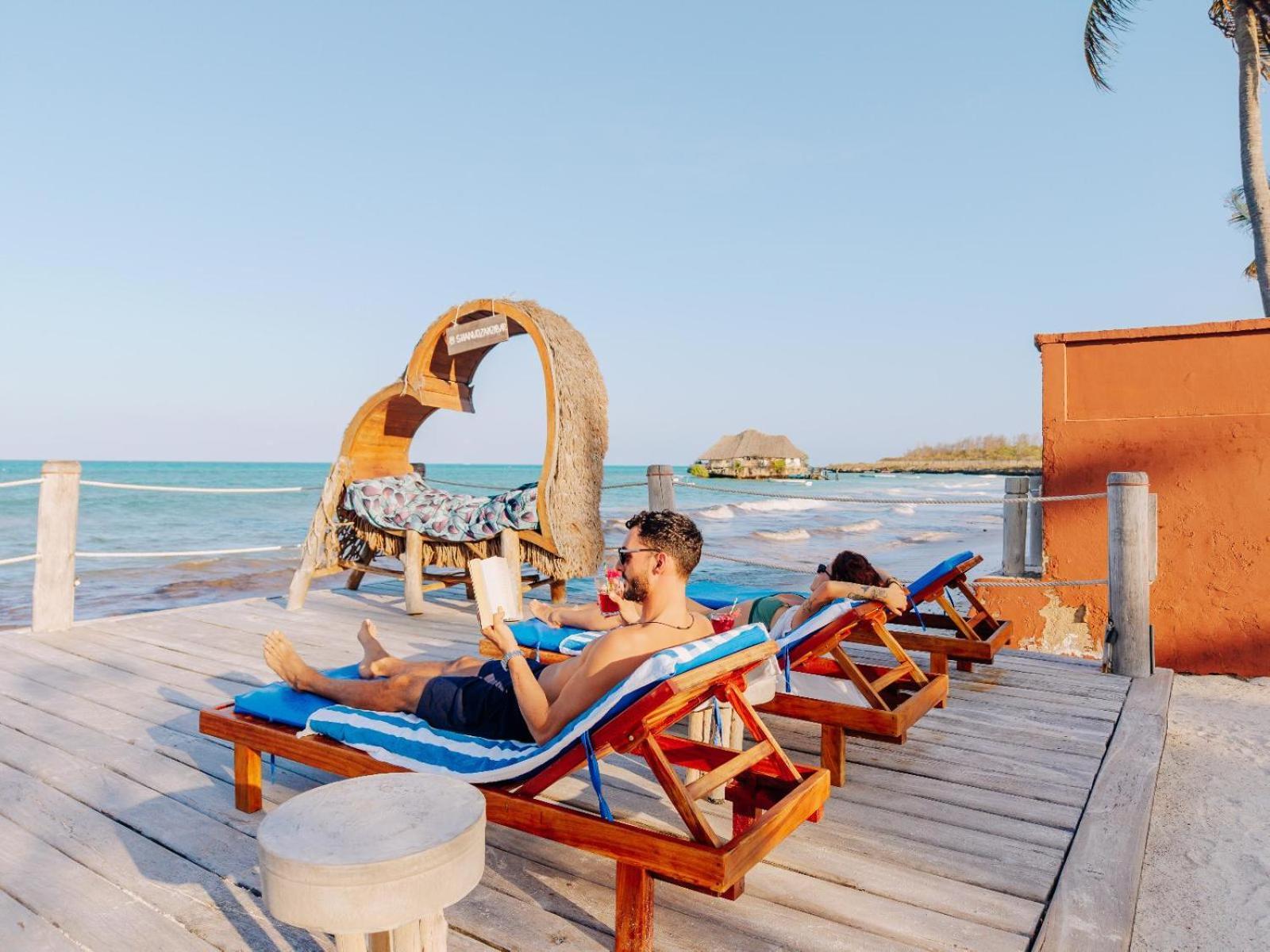 Shanuo Beach Bungalows Michamvi Kae Ngoại thất bức ảnh